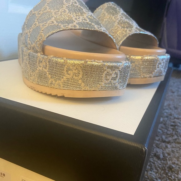 Gucci platform sandals - Picture 4 of 6
